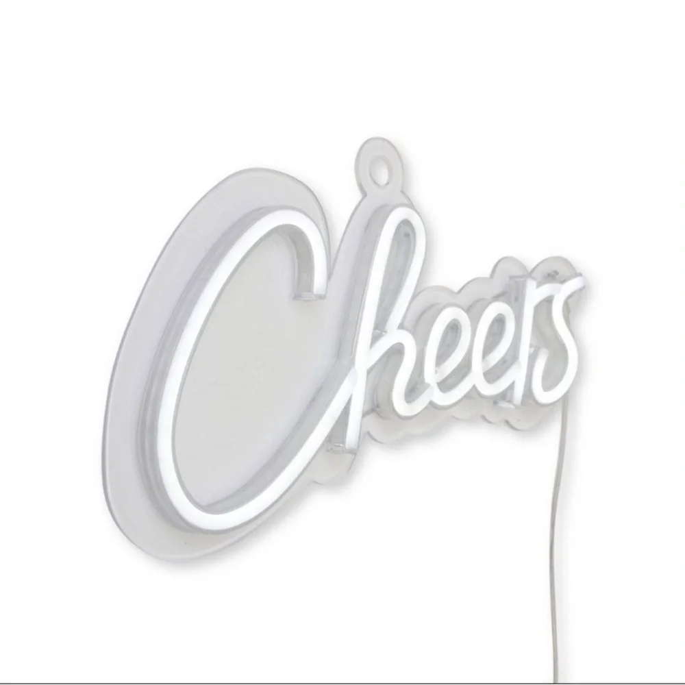 New! Target Bullseye Playground Cheers LED Faux Neon Light, indoor